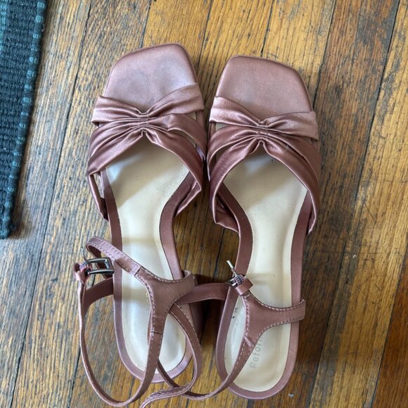 Reformation Maize Platform Heeled Sandals - Picture 5 of 6